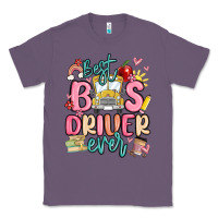 Lavender best bus driver ever Classic Tee - MaliasSmallBusiness