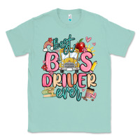Seafoam best bus driver ever Classic Tee - MaliasSmallBusiness