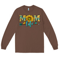 Chestnut mom life Long Sleeve Tee - NancyCooperArtShop