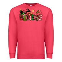 Cardinal christmas believe Premium Sweatshirt - texasbilliewilder