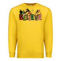 Lemon christmas believe Premium Sweatshirt - texasbilliewilder