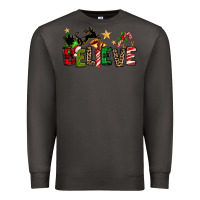 Smoke christmas believe Premium Sweatshirt - texasbilliewilder