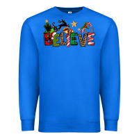 True Royal christmas believe Premium Sweatshirt - texasbilliewilder