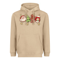 Mushroom Christmas gingerbread cookies Heavyweight Hoodie - texasbilliewilder