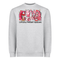Cna Certified Valentine Nursing Assistant Valentin Heavyweight Sweatshirt | Teevron
