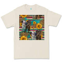 Bone two cute heifers seamless pattern Premium Tee - HRA Design Shop