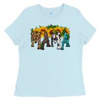 Baby Blue mama with sunflower Ladies Tee - HRA Design Shop