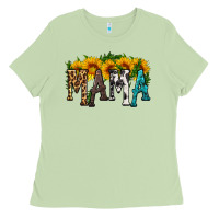 Matcha mama with sunflower Ladies Tee - HRA Design Shop