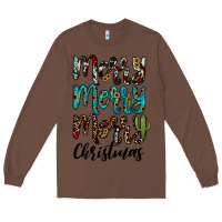 Chestnut merry christmas Long Sleeve Tee - JahusDesignShop