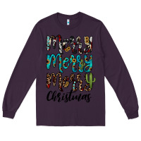 Plum merry christmas Long Sleeve Tee - JahusDesignShop