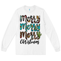 White merry christmas Long Sleeve Tee - JahusDesignShop