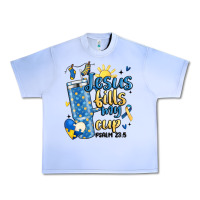 Grape Ice down syndrome jesus fills my cup Urban Heavy Tee - MaliasSmallBusiness