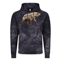 Cloud Black hyena Vintage Hoodie - LillyAllenDesigns