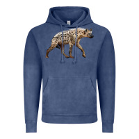 Vintage Denim hyena Vintage Hoodie - LillyAllenDesigns