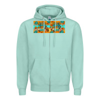 Seafoam Cutest pumpkin in the patch Zipper Hoodie - Artiststas