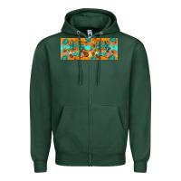 Sports Green Cutest pumpkin in the patch Zipper Hoodie - Artiststas