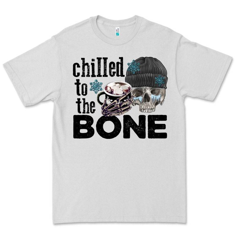 Chilled To The Bone Skull Winter Premium Tee by FaDigitalArtStudio | Teevron
