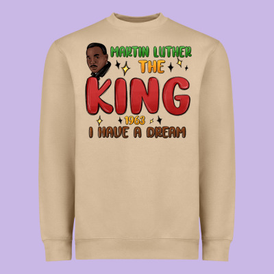 Martin Luther The King 1963 I Have A Dream Heavyweight Sweatshirt Designed By Maliassmallbusiness