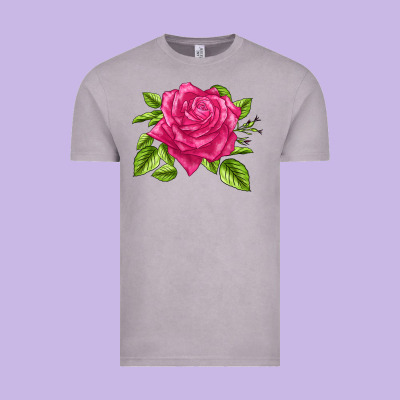Perfume Delight Rose Vintage Tee Designed By Lillyallendesigns