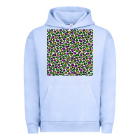 Pigment Grape Ice mardi gras leopard  seamless pattern Urban Hoodie - FaDigitalArtStudio