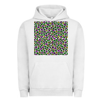 Pigment Lunar Rock mardi gras leopard  seamless pattern Urban Hoodie - FaDigitalArtStudio