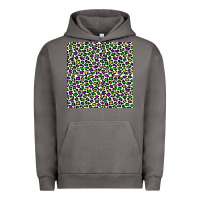 Pigment Tornado mardi gras leopard  seamless pattern Urban Hoodie - FaDigitalArtStudio