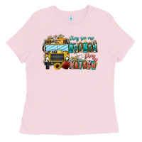 Bubblegum Pink They See Me Rollin' They Waiting Ladies Tee - CowhideDigitalArt