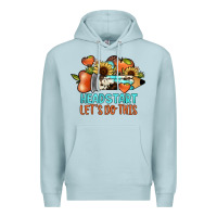 Blue Mist headstart let's do this Premium Hoodie - JahusDesignShop