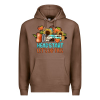 Chestnut headstart let's do this Premium Hoodie - JahusDesignShop