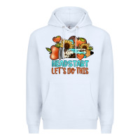 White headstart let's do this Premium Hoodie - JahusDesignShop