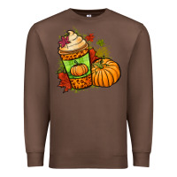 Chestnut Fall pumpkin coffee Premium Sweatshirt - NancyCooperArtShop