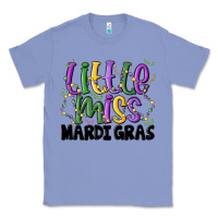 Colony Blue little miss mardi gras Classic Tee - MaliasSmallBusiness