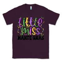 Plum little miss mardi gras Classic Tee - MaliasSmallBusiness