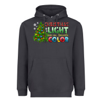 Smoke Christmas light are my favorite color Heavyweight Hoodie - NancyCooperArtShop