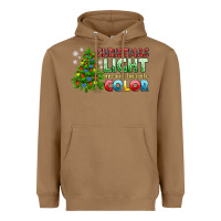 Christmas Light Are My Favorite Color Heavyweight Hoodie | Teevron
