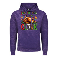 Cloud Purple save the neck for me clark christmas vacation Vintage Hoodie - Jasminsmagicworld