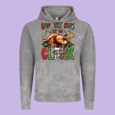 Save The Neck For Me Clark Christmas Vacation Vintage Hoodie Designed By Jasminsmagicworld