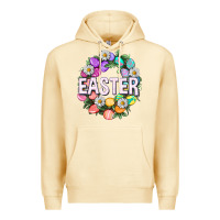 Pina Colada Easter with eggs and daisy Easter Day Premium Hoodie - HowdyJamesFarm