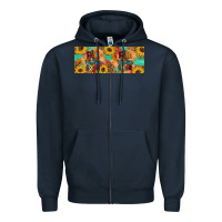 Navy Fall is my favorite color Zipper Hoodie - Artiststas