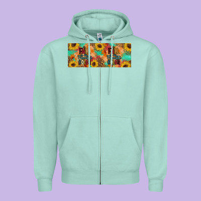 Fall Is My Favorite Color Zipper Hoodie Designed By Artiststas