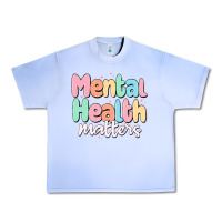 Grape Ice mental health matters Urban Heavy Tee - MaliasSmallBusiness