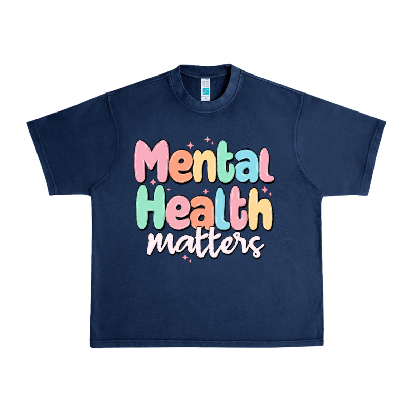 Mental Health Matters Urban Heavy Tee by MaliasSmallBusiness | Teevron