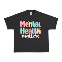 Pigment Black mental health matters Urban Heavy Tee - MaliasSmallBusiness
