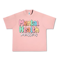 Salmon mental health matters Urban Heavy Tee - MaliasSmallBusiness