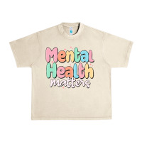 Sandshell mental health matters Urban Heavy Tee - MaliasSmallBusiness