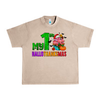 French Oak my first hallothanksmas Urban Heavy Tee - AdoDesignShop