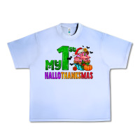 Grape Ice my first hallothanksmas Urban Heavy Tee - AdoDesignShop