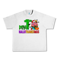 Lunar Rock my first hallothanksmas Urban Heavy Tee - AdoDesignShop