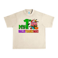 Sandshell my first hallothanksmas Urban Heavy Tee - AdoDesignShop