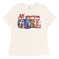 Bone All American girl Ladies Tee - Neo Western